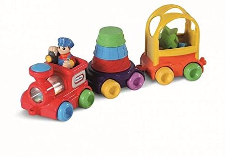 discover sounds sort and stack train Little Tikes