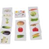 mini flash cards - vegetables