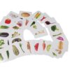 mini flash cards - vegetables