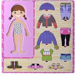 Dress Changing Puzzle Identification Tray