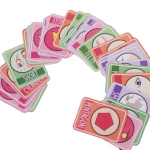 FlashCards - shapes, size, parts of the body