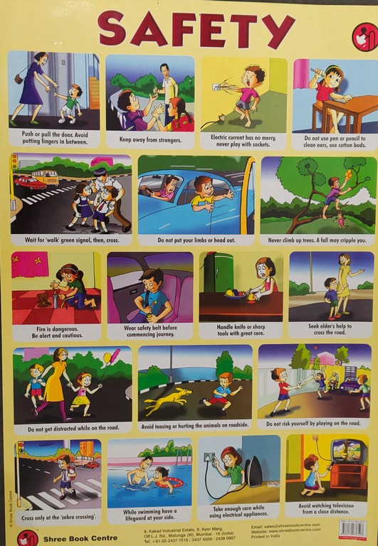 My Preschool Educational Chart Safety