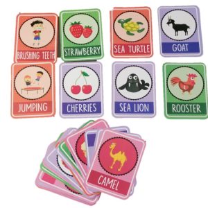 SYGA English Advance FlashCards - action, fruits, sea creatures, farm