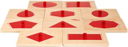 Ten Shapes Puzzle Identification Tray Eduedge