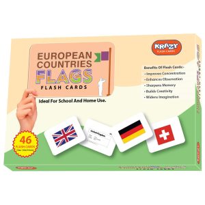 european countries flags flashcards