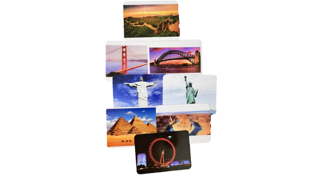 Flash Cards World Tourism