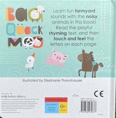 Baa Quack Moo Touch and Feel
