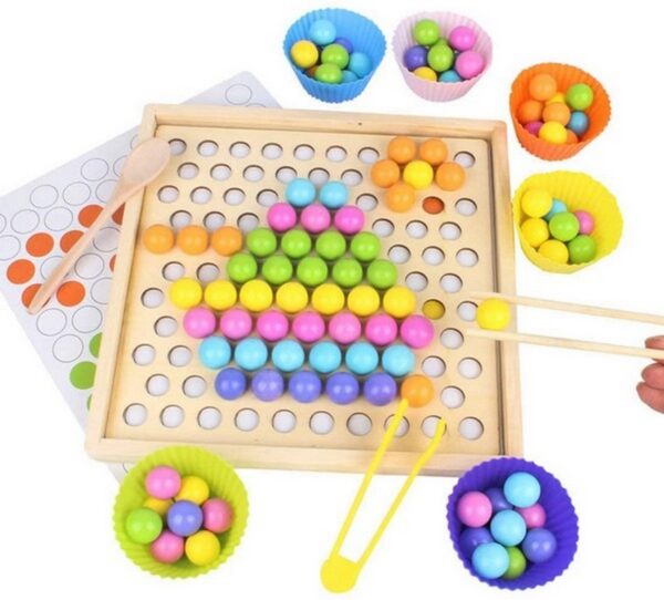 Clip Beads and Memory Game