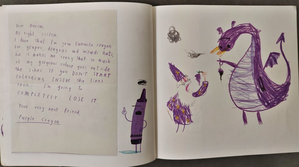 The day the crayons quit