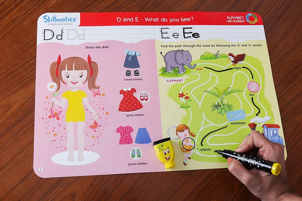 Alphabet Big and Small Skillmatics