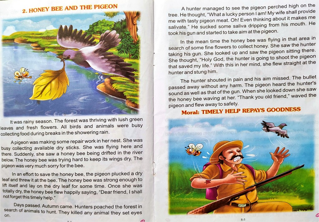 Moral Story Book for Kids 2 set books