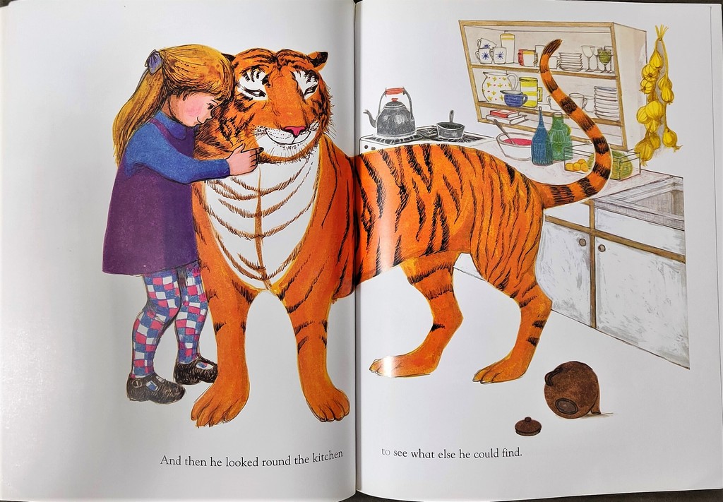 The Tiger who came to tea