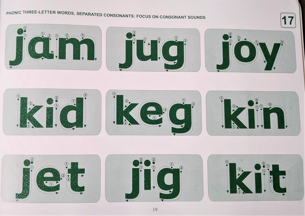 Tarjani first step to reading and writing level 1