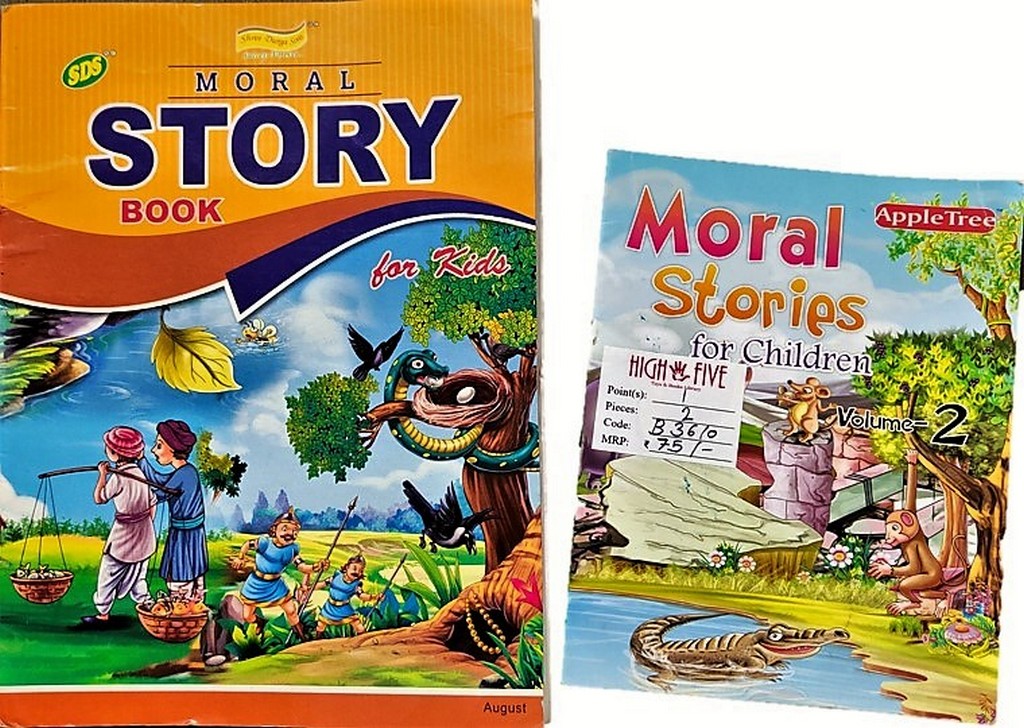 Moral Story Book for Kids 2 set books