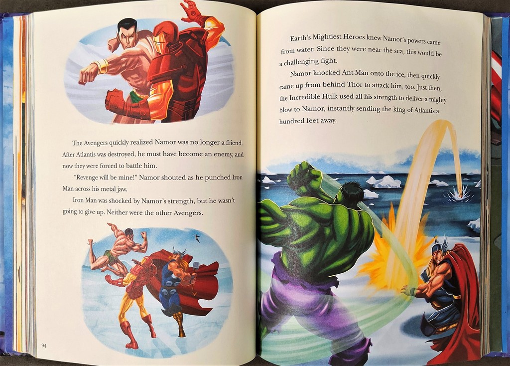 5 minute marvel stories