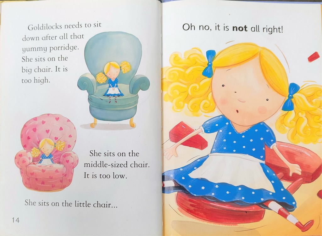 First Readers Goldilocks and the three bears