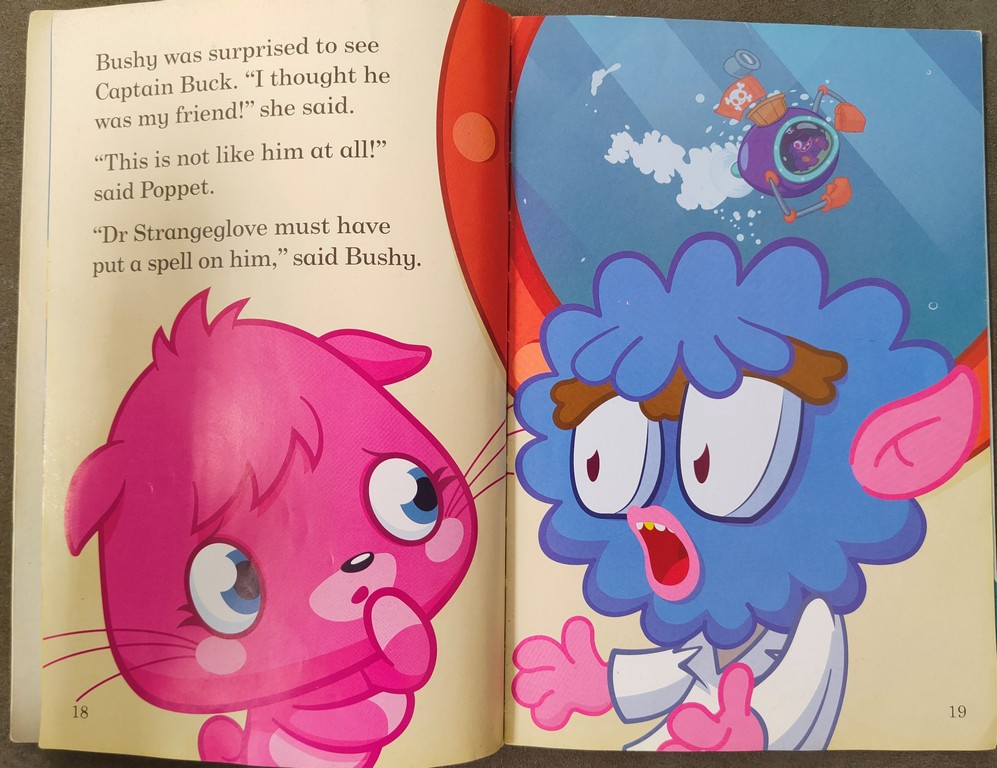 Read it yourself Poppet stows away