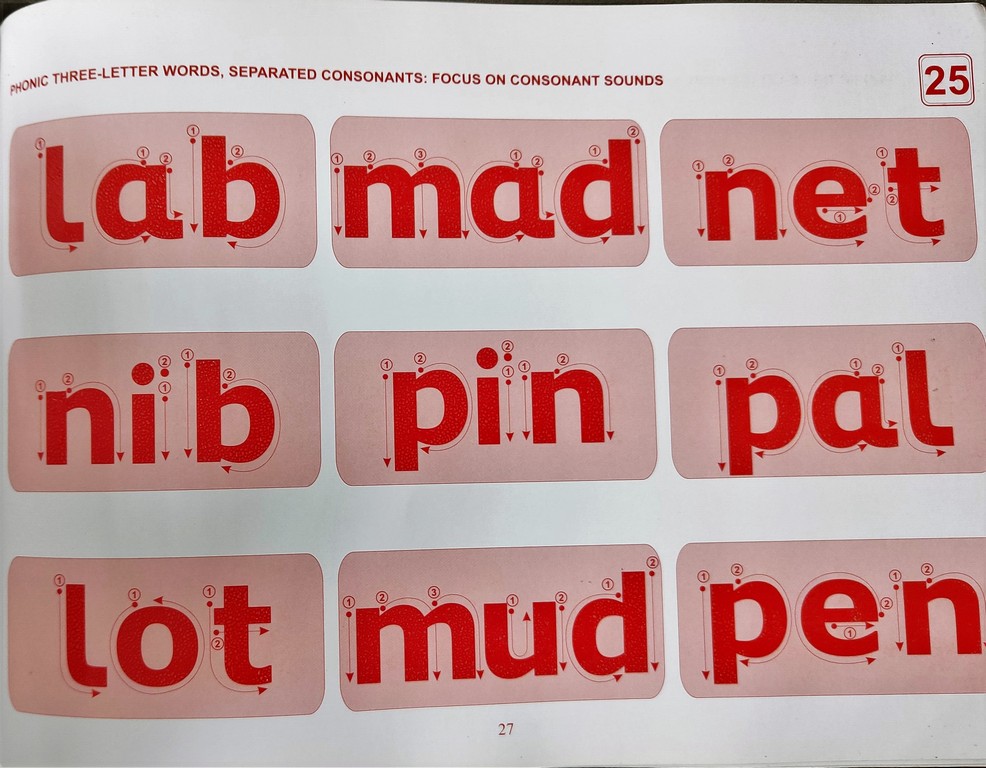 Tarjani first step to reading and writing level 1