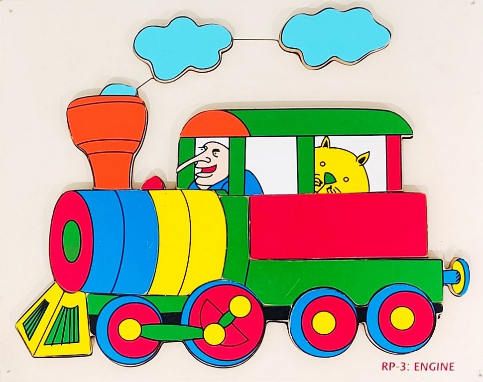 Engine jigsaw puzzle