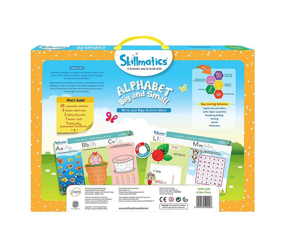 Alphabet Big and Small Skillmatics