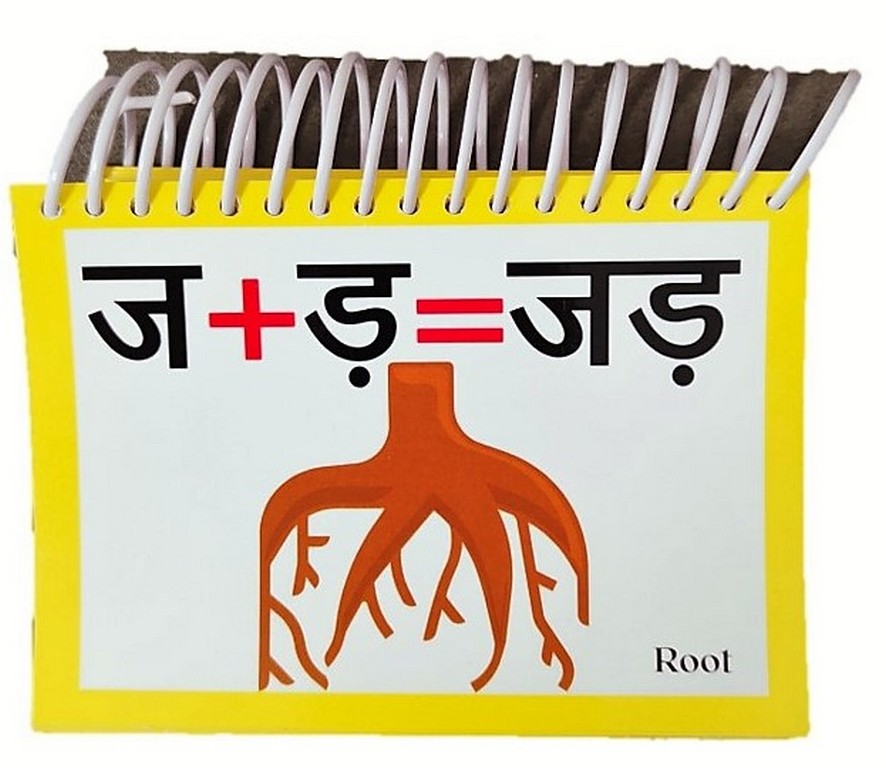 Hindi Flash Cards - two letter words