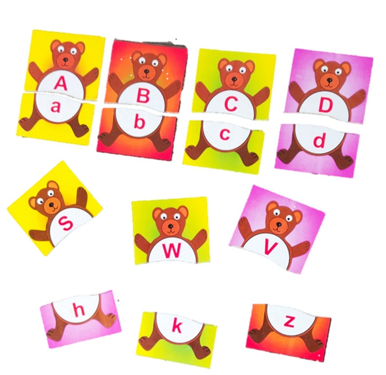 Match upper case to lower case alphabets