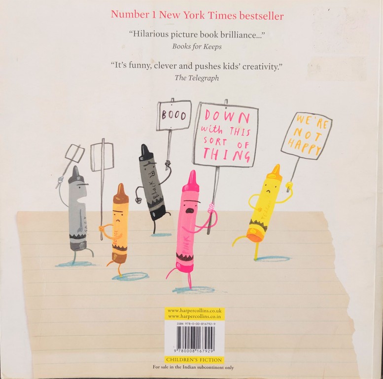 The day the crayons quit
