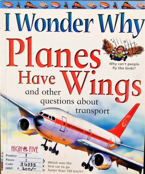 I Wonder why planes have wings