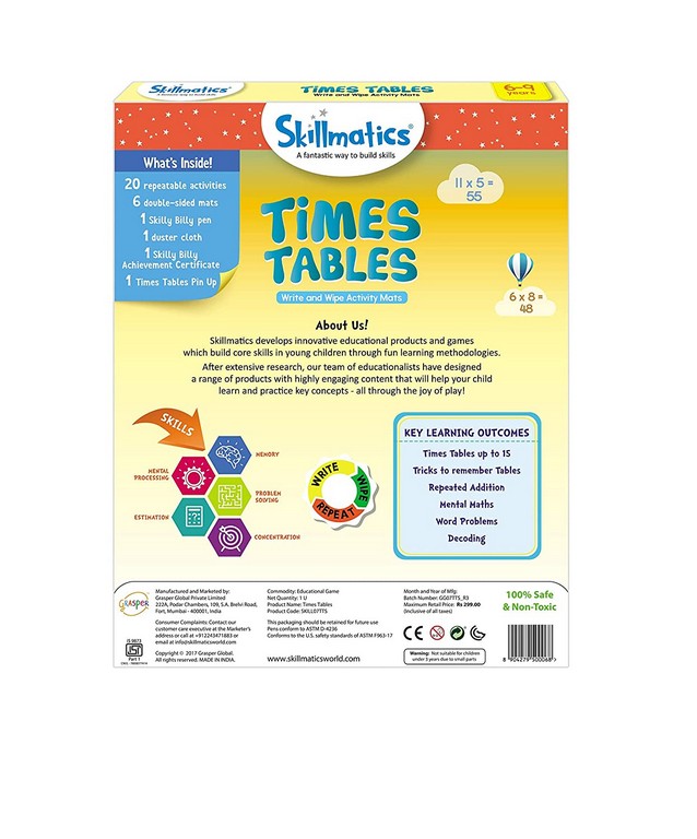Time Tables - skillmatics - Image 2