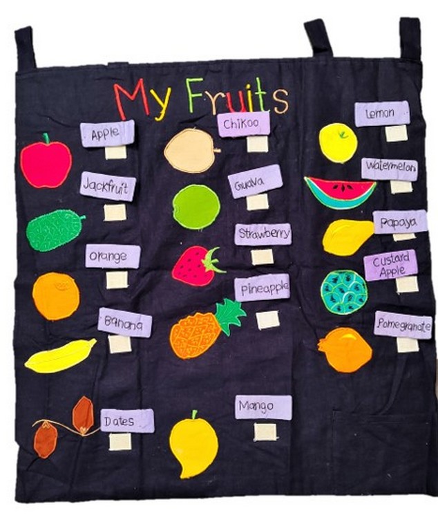 My Fruits cloth mat