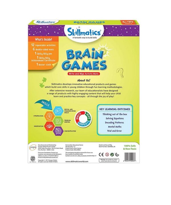 Brain games skillmatics