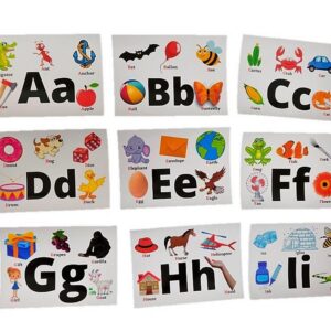 Flash cards - Alphabets and letter friends