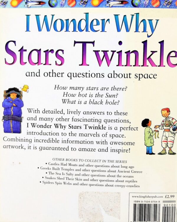 I Wonder why stars twinkle