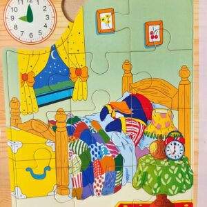 Jigsaw puzzle book routine
