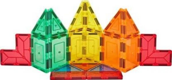 Magnetic tiles building blocks