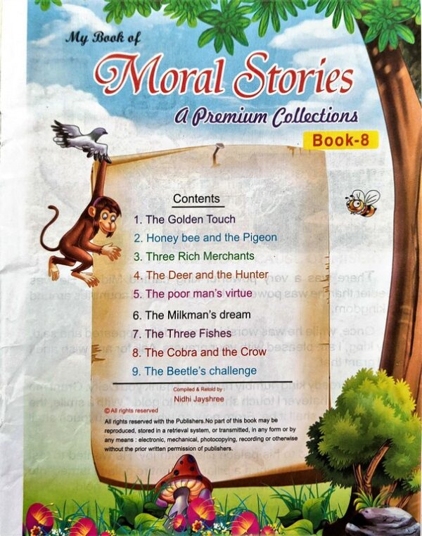 Moral Story Book for Kids 2 set books