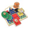 Shapes big knob identification tray
