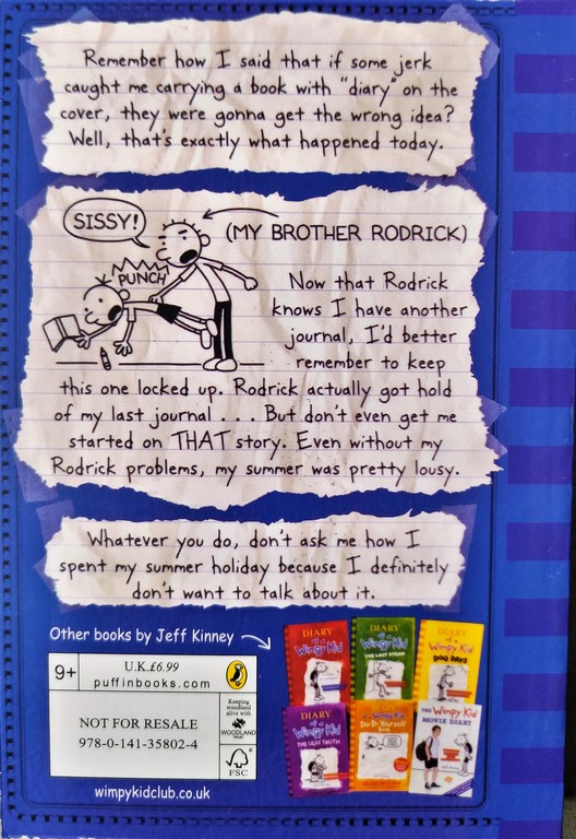 Diary of a Wimpy Kid Rodrick Rules