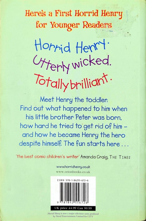 Don’t be horrid Henry