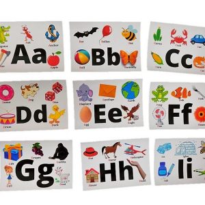 Flash cards - Alphabets and letter friends