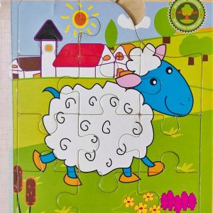 Jigsaw puzzle book animals