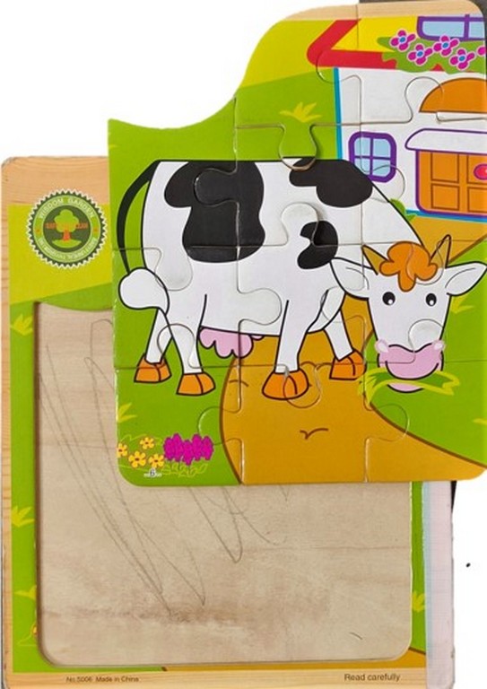 Jigsaw puzzle book animals