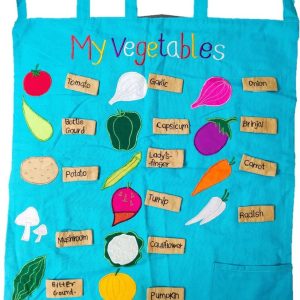 My Vegetables cloth mat