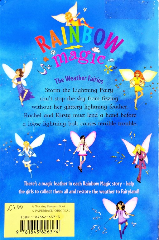 Rainbow Magic Storm the lightning fairy
