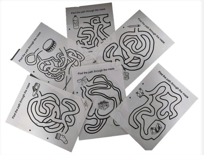Mazes-worksheet