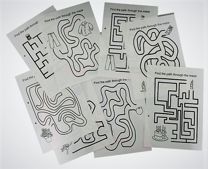 Mazes-worksheet