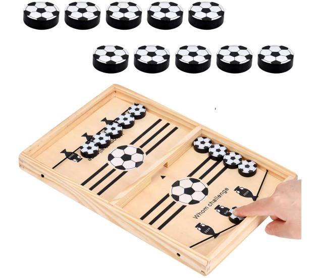Fast sling puck table game
