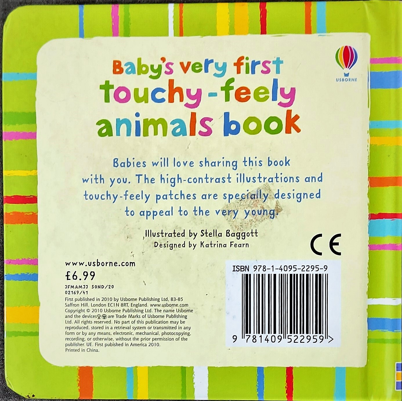 Touchy feely animals book