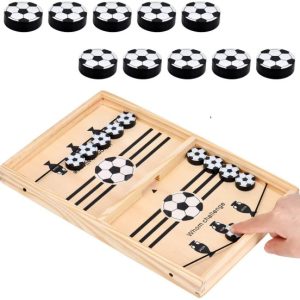 Fast sling puck table game