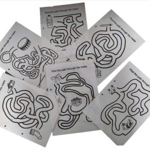 Mazes-worksheet